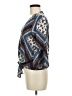 Altar'd State 100% Rayon Blue 3/4 Sleeve Blouse Size M - photo 5