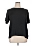 Socialite Black Short Sleeve Top Size XL - photo 1