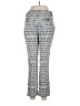 Merona Houndstooth Gray Silver Casual Pants Size 6 - photo 2