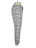 Merona Houndstooth Gray Silver Casual Pants Size 6 - photo 4