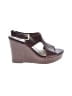 American Eagle Outfitters Burgundy Wedges Size 7 - photo 1