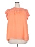 Torrid 100% Polyester Orange Short Sleeve Blouse Size 2X Plus (2) - photo 1