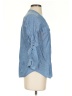Express Blue 3/4 Sleeve Blouse Size XS - photo 4