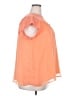 Torrid 100% Polyester Orange Short Sleeve Blouse Size 2X Plus (2) - photo 4