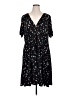 Torrid Hearts Black Casual Dress Size 1X Plus (1) - photo 1