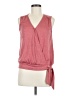 Cable & Gauge Pink Sleeveless Blouse Size M - photo 1