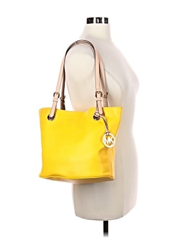 Michael Michael Kors Leather Tote - back
