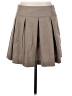 Express Design Studio Solid Gray Casual Skirt Size 4 - photo 2