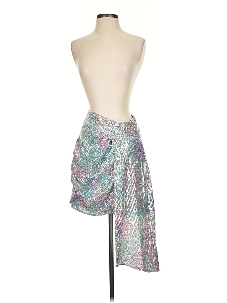 Pre-owned Elliatt Cocktail Dress In Silver