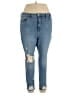 Good American Hearts Blue Jeans Size 18 - photo 1