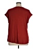 Fortune + Ivy 100% Polyester Red Short Sleeve Top Size XL - photo 2