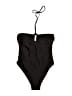 H&M Solid Black One Piece Swimsuit Size M (estimated) - photo 2