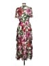 Alexa B Tropical Pink Cocktail Dress Size L - photo 2