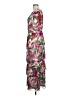 Alexa B Tropical Pink Cocktail Dress Size L - photo 5