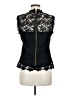 NANETTE Nanette Lepore 100% Polyester Black Sleeveless Blouse Size M - photo 2