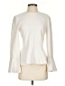 Elizabeth and James Solid Ivory Long Sleeve Top Size 2 - photo 1