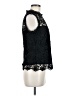 NANETTE Nanette Lepore 100% Polyester Black Sleeveless Blouse Size M - photo 4