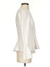 Elizabeth and James Solid Ivory Long Sleeve Top Size 2 - photo 4