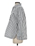 Chico's Stripes Silver 3/4 Sleeve Blouse Size XS (00) - photo 5