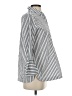 Chico's Stripes Silver 3/4 Sleeve Blouse Size XS (00) - photo 4