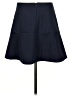 J.Crew Solid Blue Casual Skirt Size 4 - photo 2