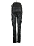See and Be Seen Metallic Black Casual Pants Size M - photo 2