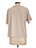 Unbranded Tan Short Sleeve Top Size L - photo 2