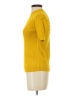 St. John Yellow Short Sleeve Turtleneck Size XS - photo 5