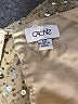 Cache 100% Silk Gold Cocktail Dress Size 10 - photo 7