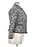 Appleseeds 100% Wool Print Gray Jacket Size 18 - photo 4