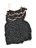 Bongo 100% Rayon Polka Dots Black Swimsuit Top Size M - photo 1