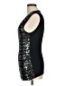 Gerard Darel Metallic Silver Cocktail Dress Size Med (3) - photo 5