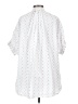 Never A Wallflower Polka Dots White 3/4 Sleeve Button-Down Shirt Size XS - photo 2