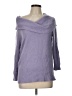 Spense Purple Pullover Sweater Size L - photo 1