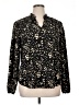 Unbranded Stars Black Long Sleeve Blouse Size XL - photo 1