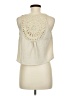 Shein 100% Polyester Ivory Sleeveless Blouse Size 6 - photo 2