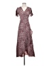 Simplee 100% Polyester Burgundy Casual Dress Size S - photo 1