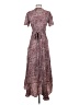 Simplee 100% Polyester Burgundy Casual Dress Size S - photo 2