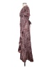 Simplee 100% Polyester Burgundy Casual Dress Size S - photo 5