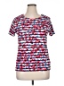 Rafaella Pink Short Sleeve T-Shirt Size XL - photo 1
