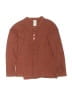 Gerber Brown Long Sleeve Henley Size 5T - photo 1