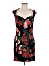 Guess Floral Black Cocktail Dress Size 8 - photo 1