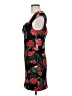 Guess Floral Black Cocktail Dress Size 8 - photo 5