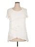AB Studio Ivory Short Sleeve Top Size XL - photo 1