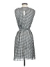 Max Studio 100% Polyester Checkered-gingham Gray Casual Dress Size XS - photo 2