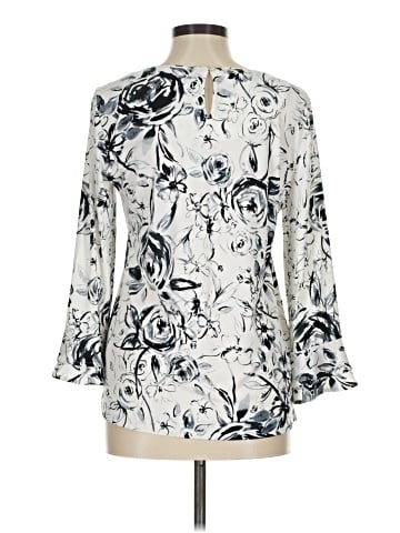 Karl Lagerfeld Paris 3/4 Sleeve Blouse (view 2)