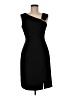 Robbie Bee 100% Polyester Solid Black Cocktail Dress Size 6 - photo 1