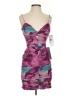 Katia Rae Graphic Purple Cocktail Dress Size S - photo 1