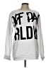 Unbranded 100% Polyester White Sweatshirt Size L - photo 1