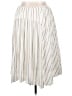 Vince. 100% Polyester Stripes Ivory Casual Skirt Size XL - photo 2